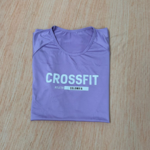 Camiseta Lila Crossfit