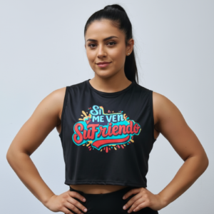 croptop negro si me ven sufrir