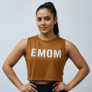 croptop EMOM mostaza